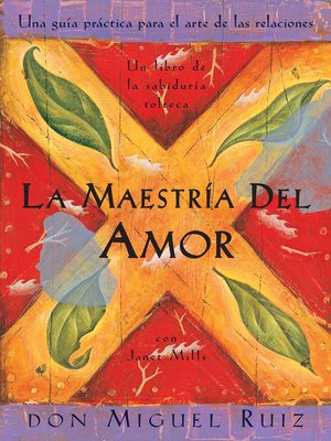 cover image of La maestría del amor